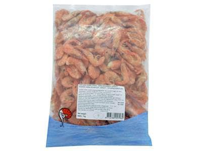 Mooijer (6110) Severní kreveta vařená s hlavou ve skořápce 120+, 1 kg.jpg