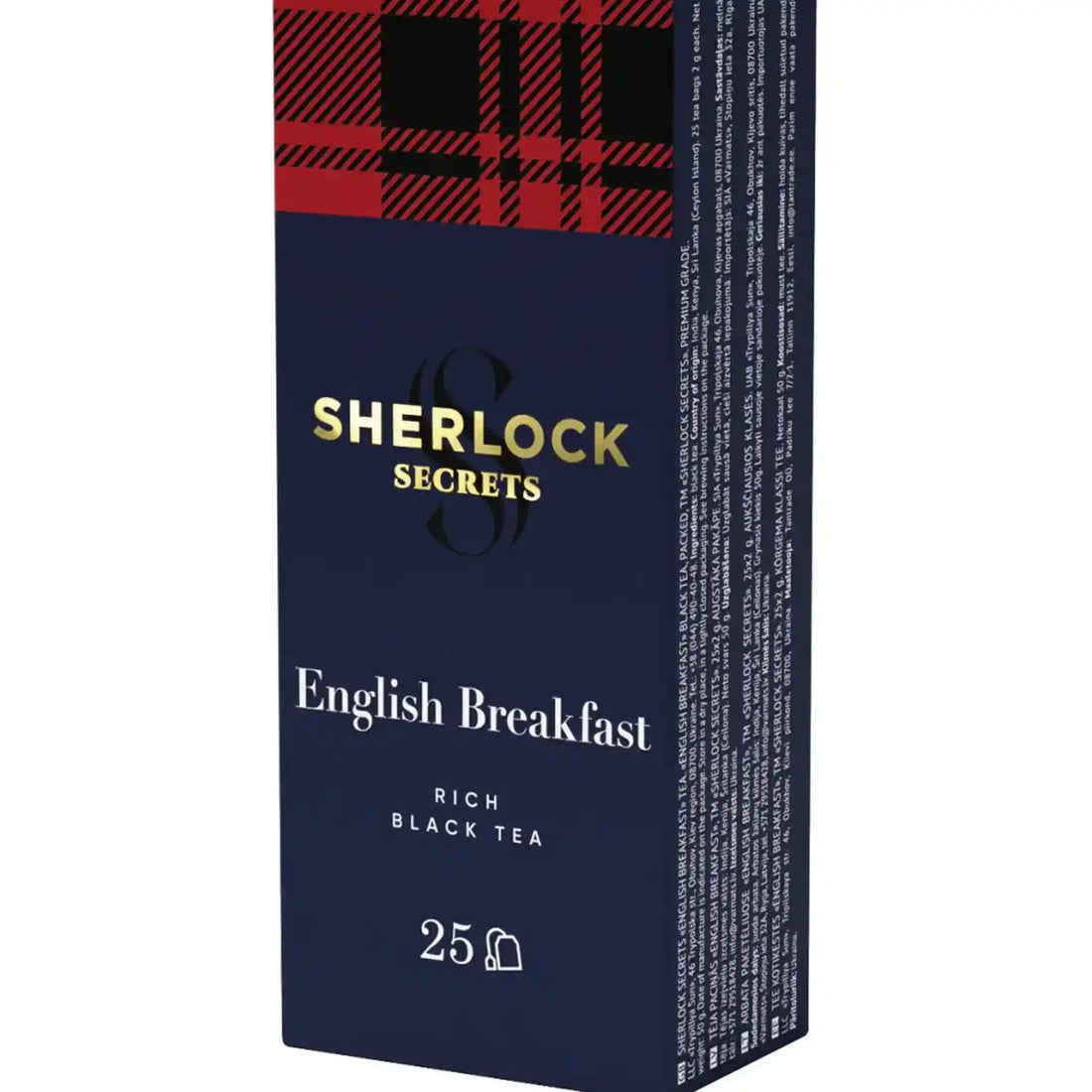 Sherlock Secrets Cerny caj „English Breakfast“, v saccich, 25 × 2 g.webp