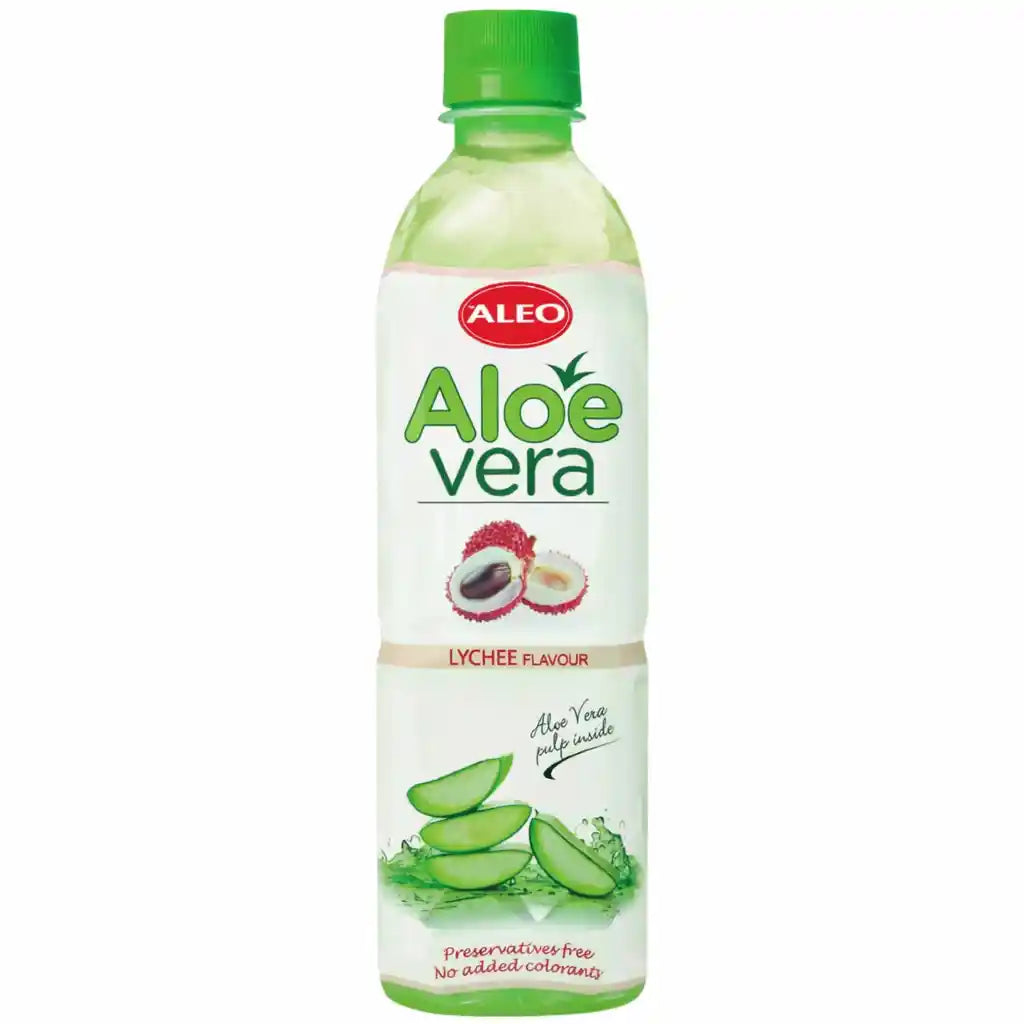Nápoj z aloe vera ALEO, liči, 0,5 l.webp