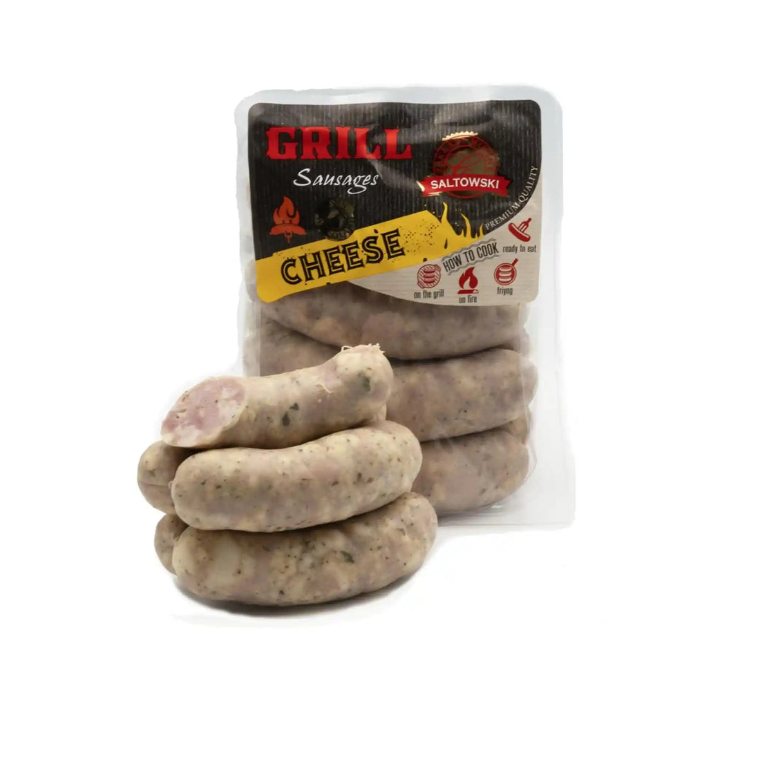 MK Saltovskij Grilovací klobásky se sýrem, ±700g.webp