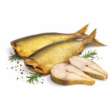 Mooijer (4419) Savoryn uzený za studena, bez hlavy, vykuchaný 4 kg.webp