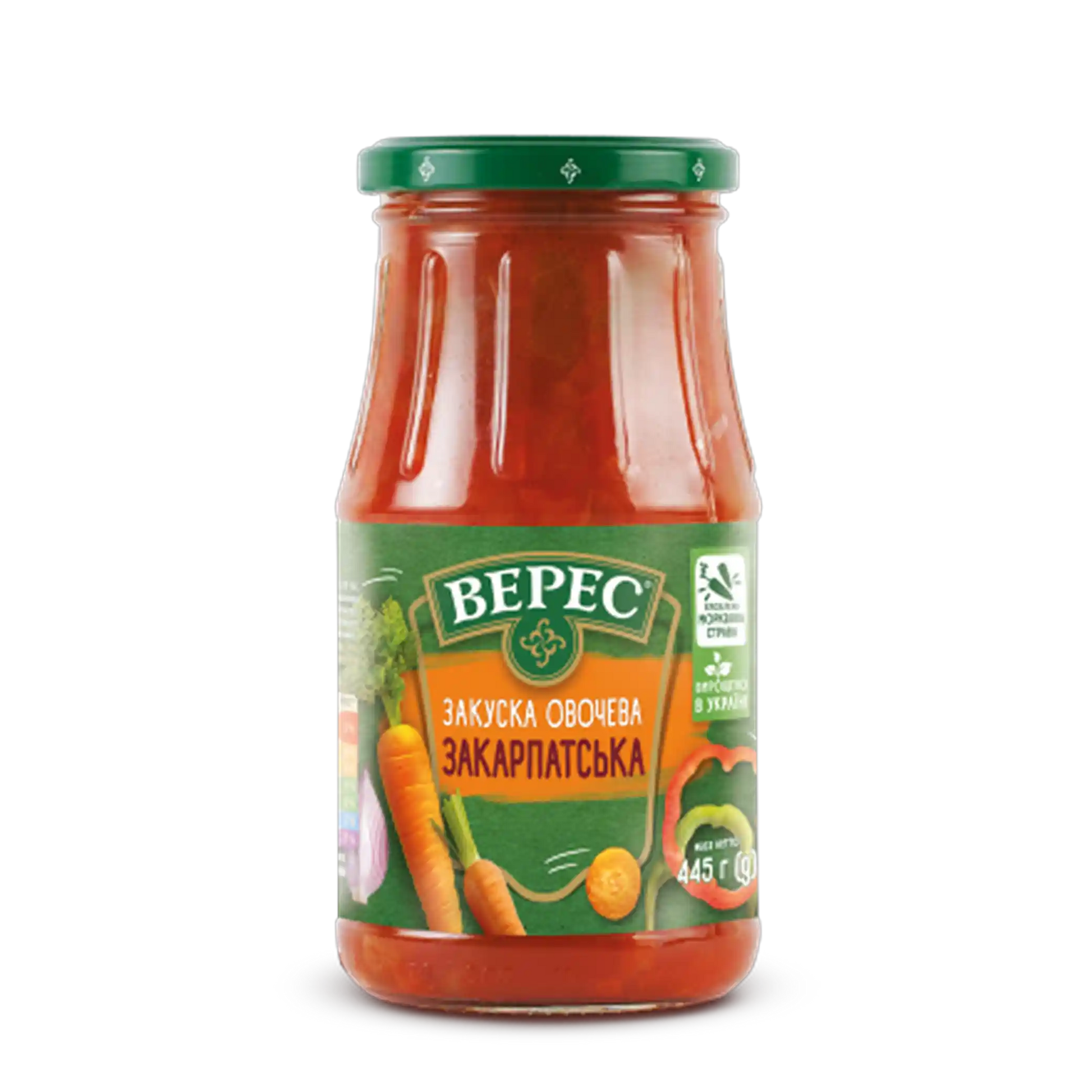 TM Veres Předkrm zeleninový Zakarpatský, 445g.webp