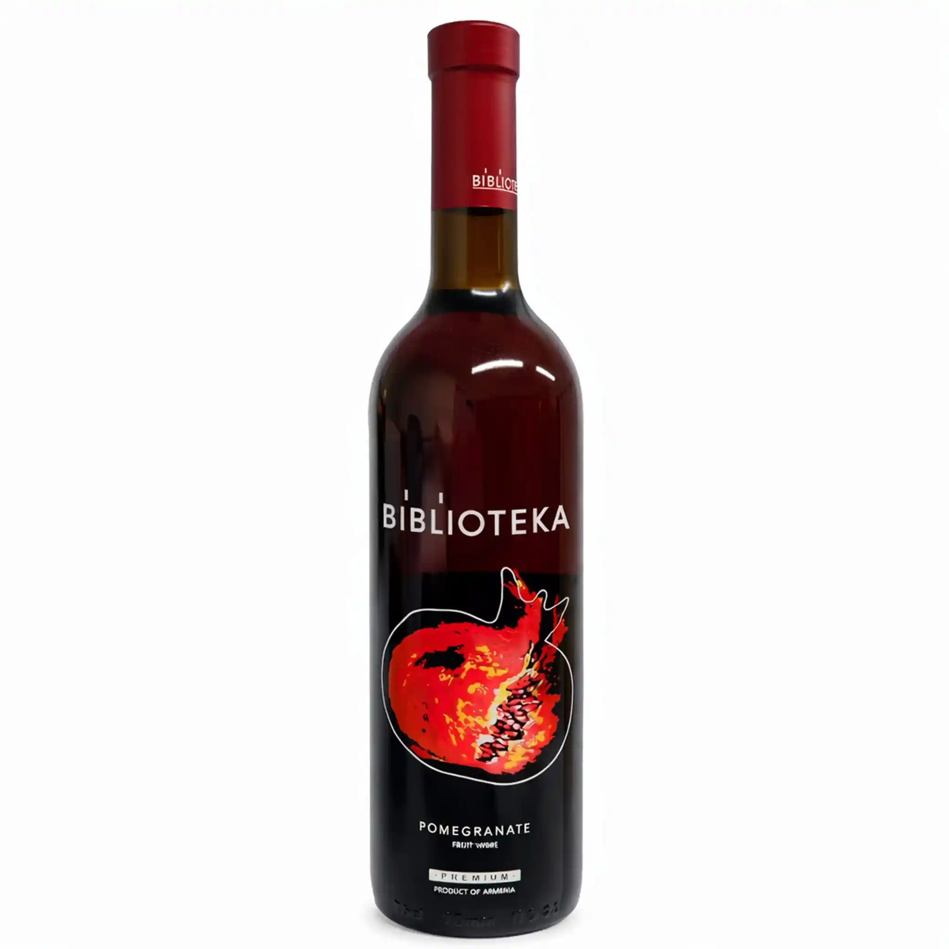 BIBLIOTEKA OVOCNY ALKOHOLICKY NAPOJ CERVENE POLOSLADKE BIBLIOTEKA GRANAT, alc. 12,5%, 750 ml.webp