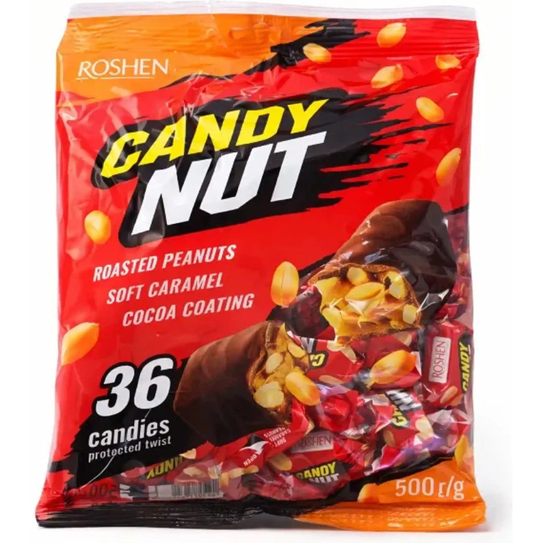 Roshen Bonbóny Candy Nut s arašidy 500g.webp