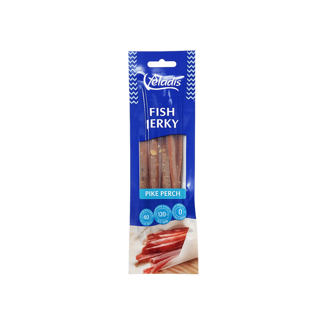 Veladis Sušené tyčinky z candáta, 40 g.webp