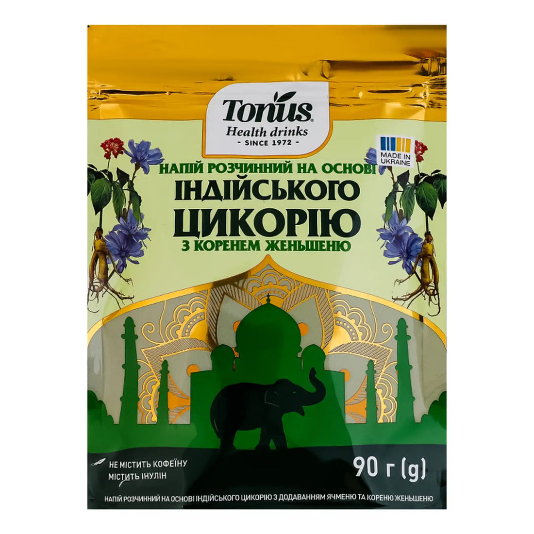 Nápoj instantní z čekanky a ječmene se ženšenem,.webp