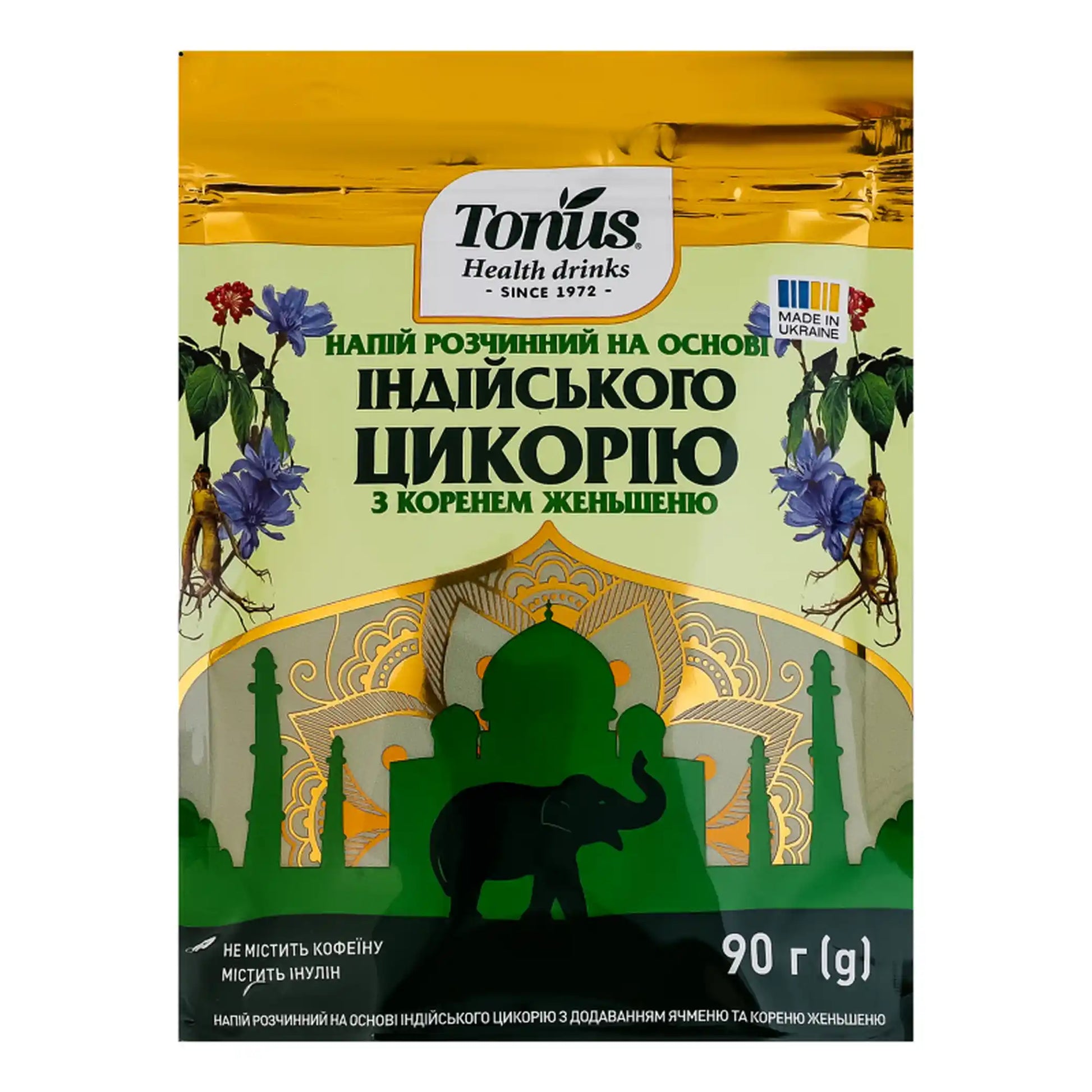 Nápoj instantní z čekanky a ječmene se ženšenem,.webp