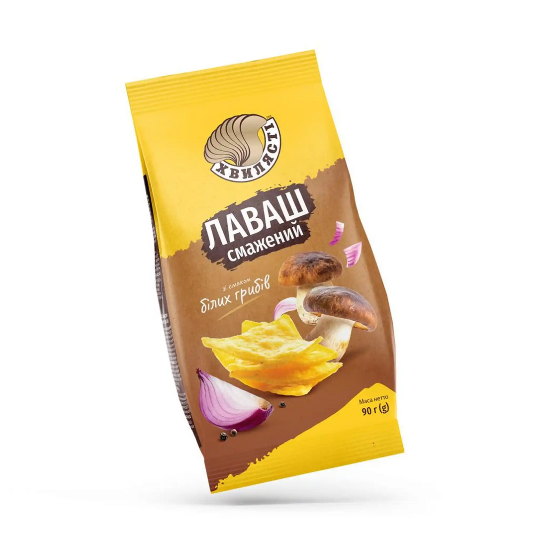 Hv lavashové chipsy „Hvylyasti“ s příchutí houby ve smetaně, 90 g.webp