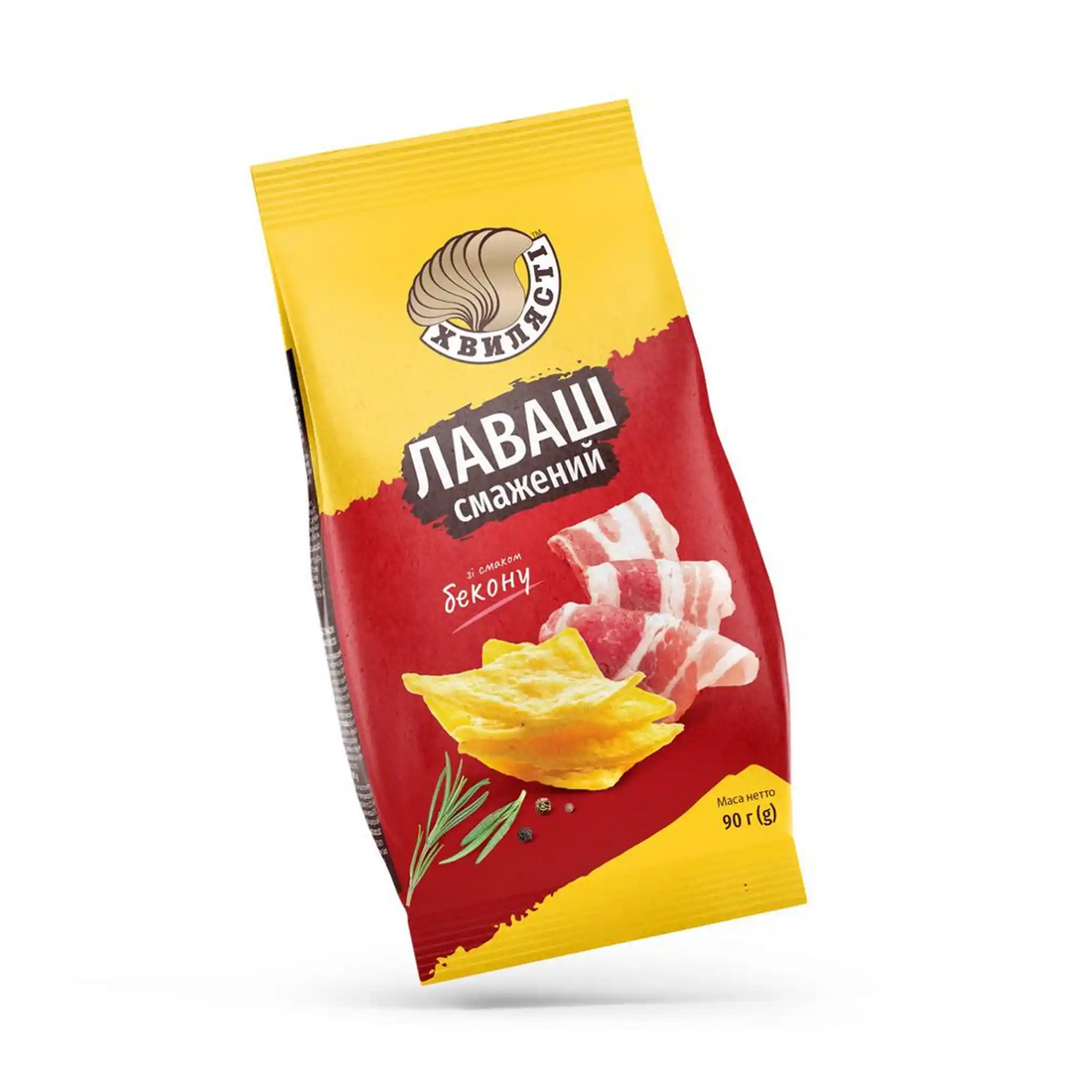 Hv lavashové chipsy „Hvylyasti“ s příchutí slaniny, 90 g.webp