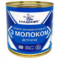 Sladosvit Kondenzovane mleko 8 % tuku, plech, 370g-15ks (1).webp
