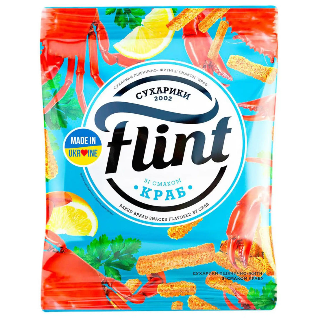 Flint Suchariky s prichuti kraba, 70g.webp