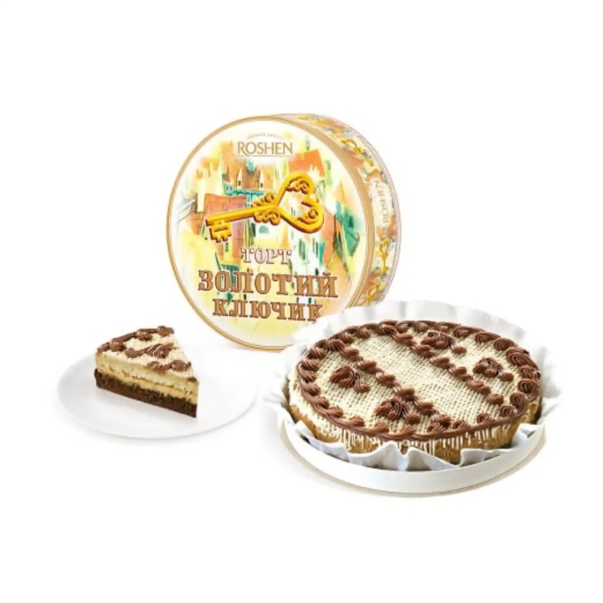 Roshen, Dort „Golden Key“, 500 g.webp