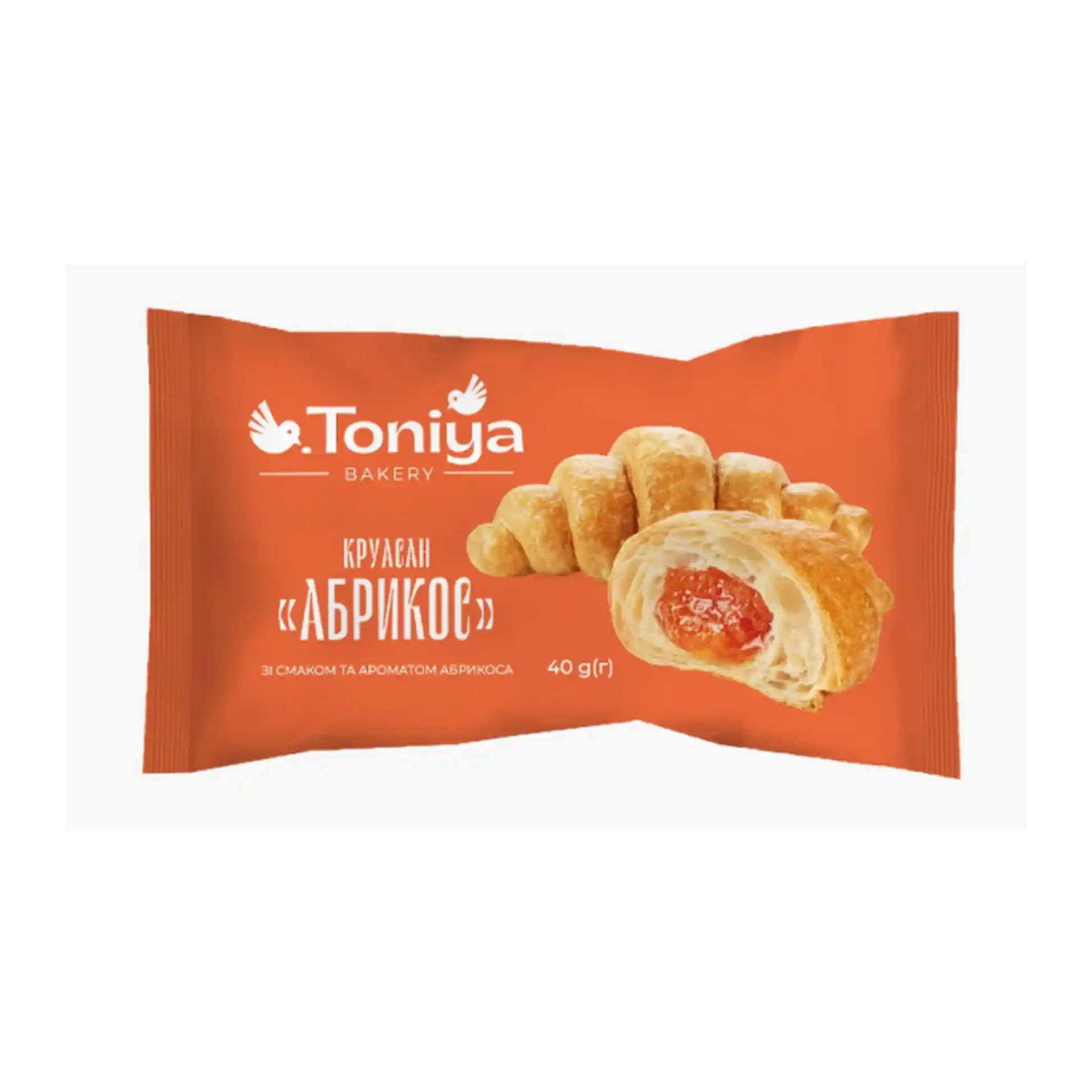 Toniya Croissant s meruňkovou náplní, 40 g.webp