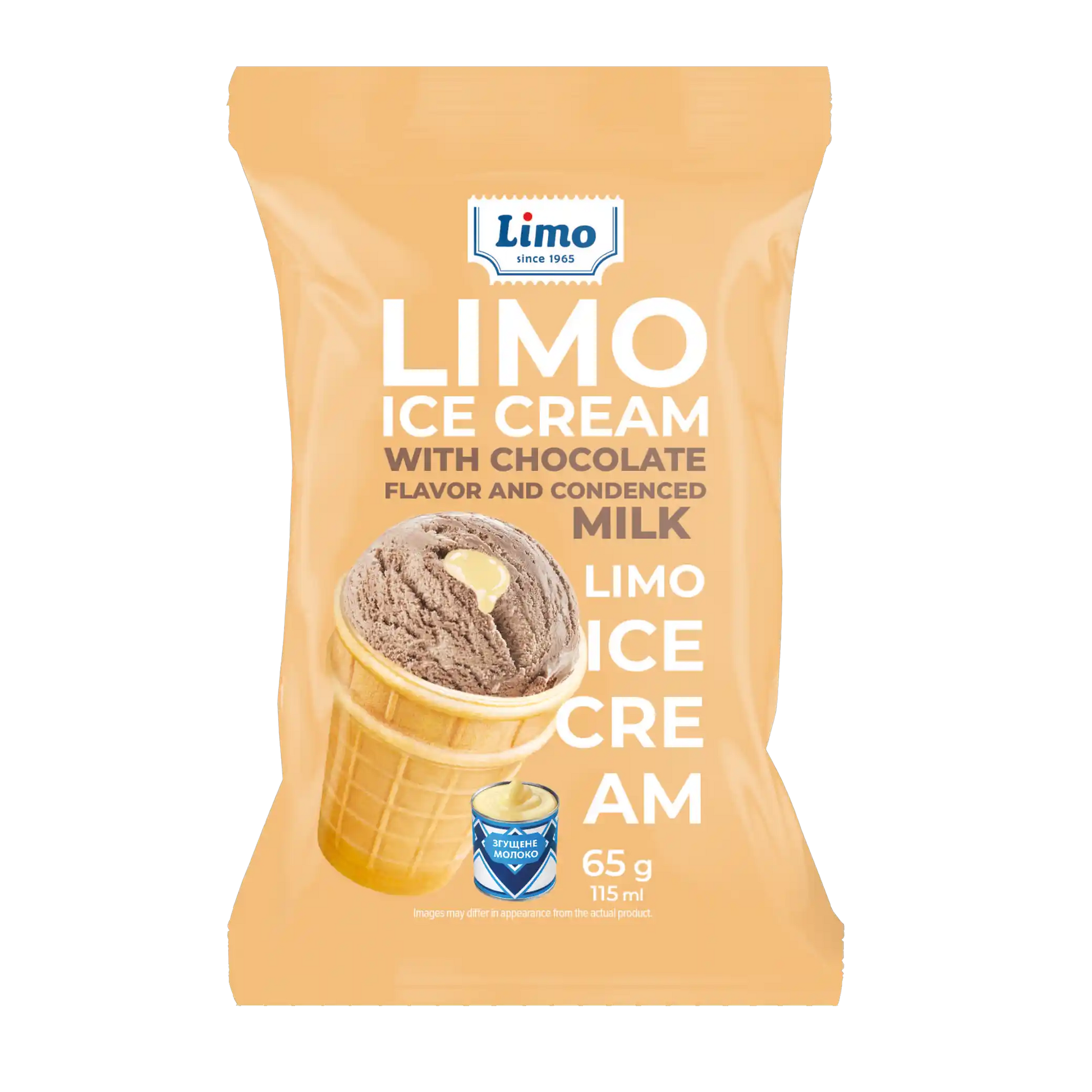 „LIMO ICE CREAM“ zmrzlina čokoláda & kondenzované mléko.webp