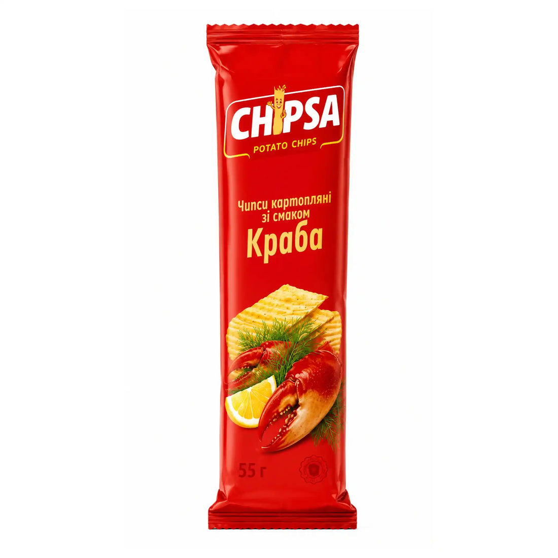 CHIPSA Chipsy s příchutí kraba.webp