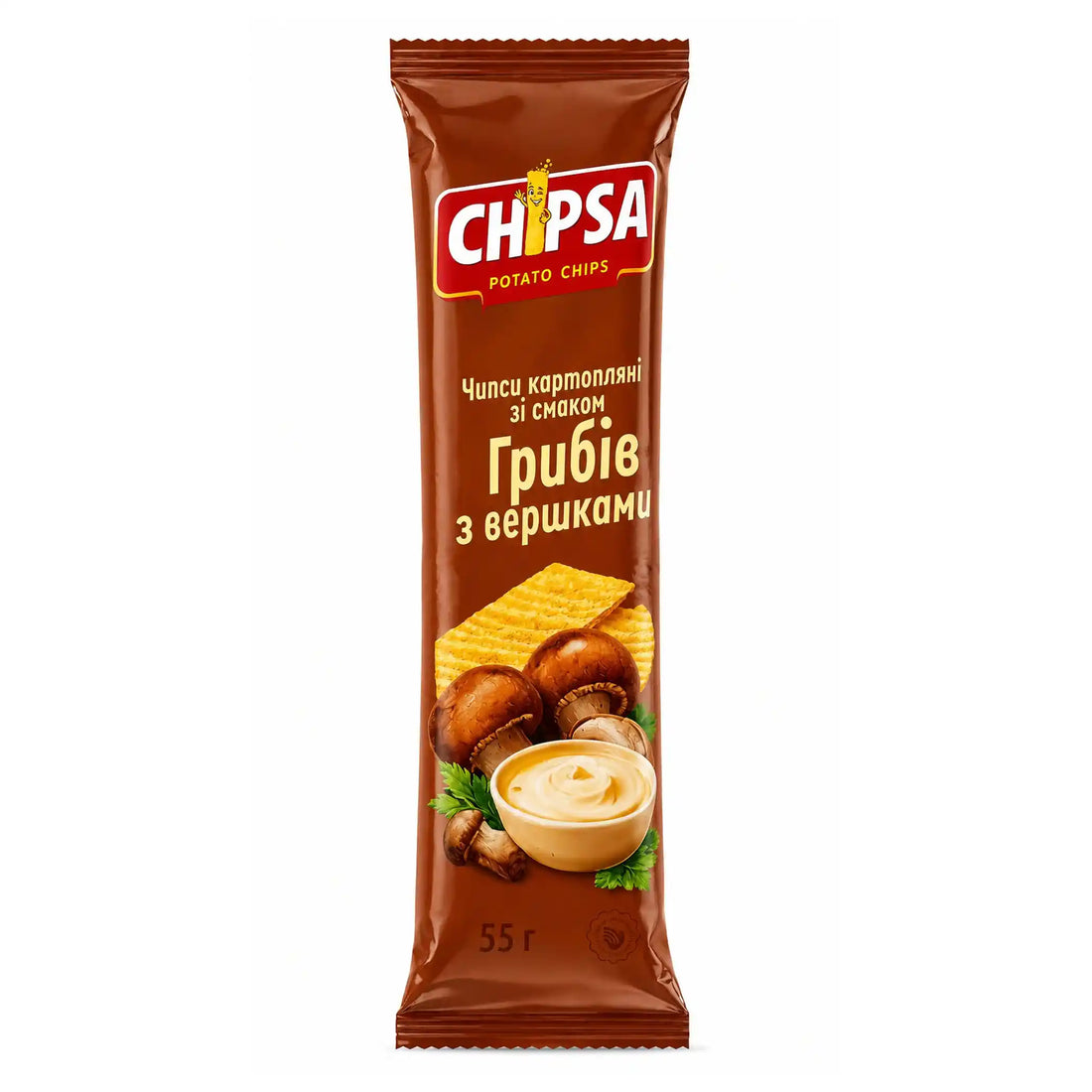 CHIPSA Chipsy s příchutí hub a smetany.webp