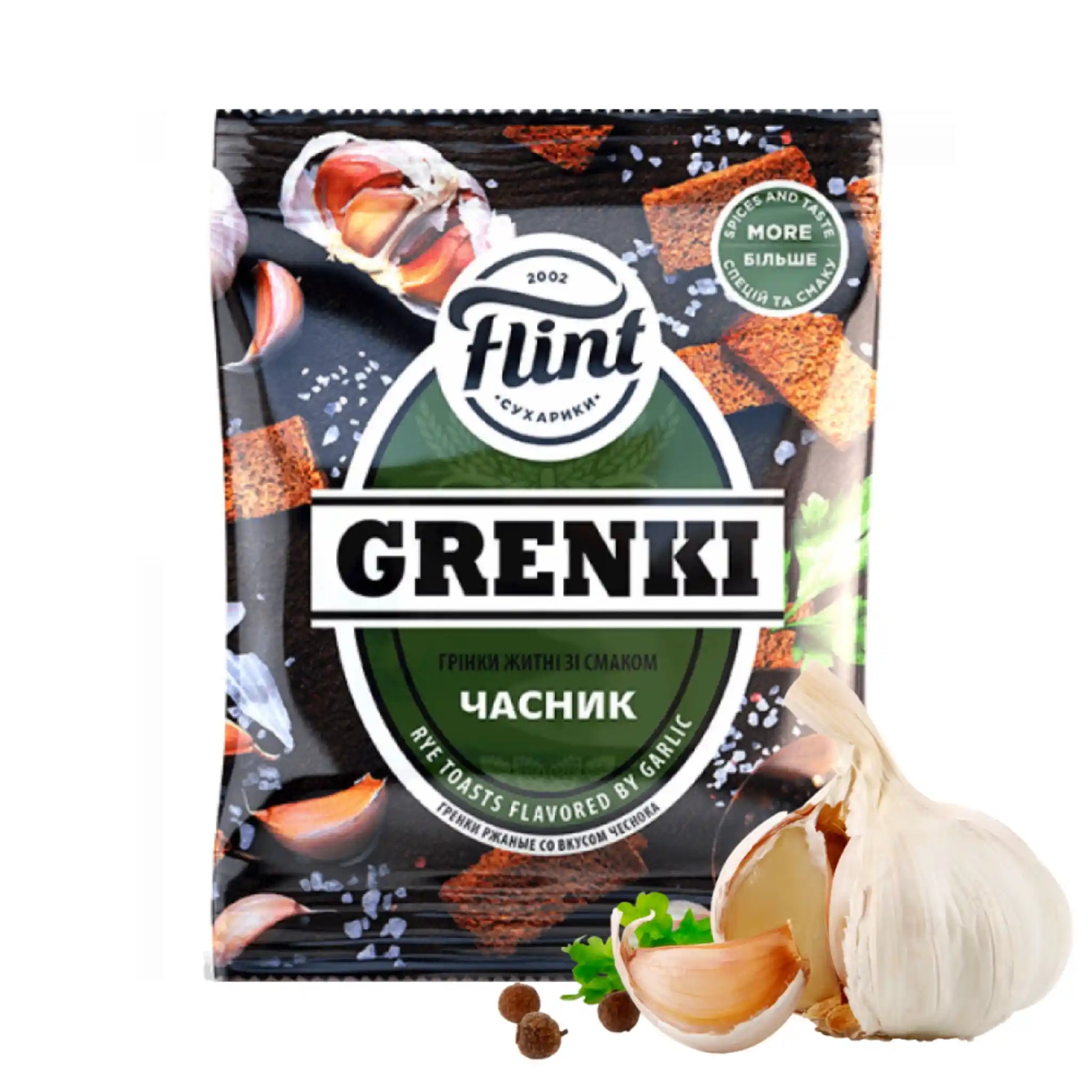 Flint Krutony (grenki) s přichutí česneku, 70g70ks.webp