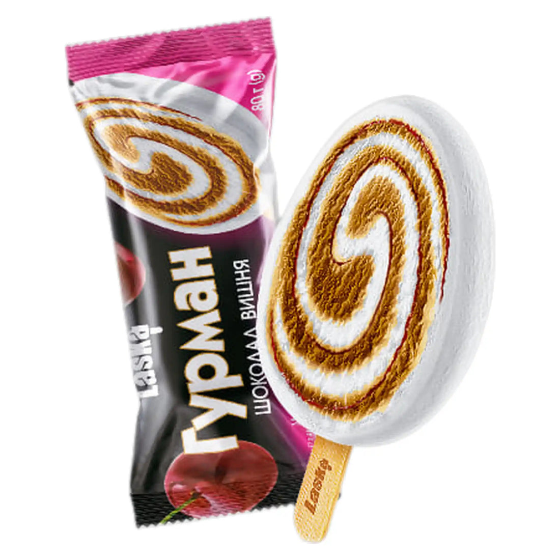 Laska Gurmán Čokoláda–Vanilka–Višeň.webp