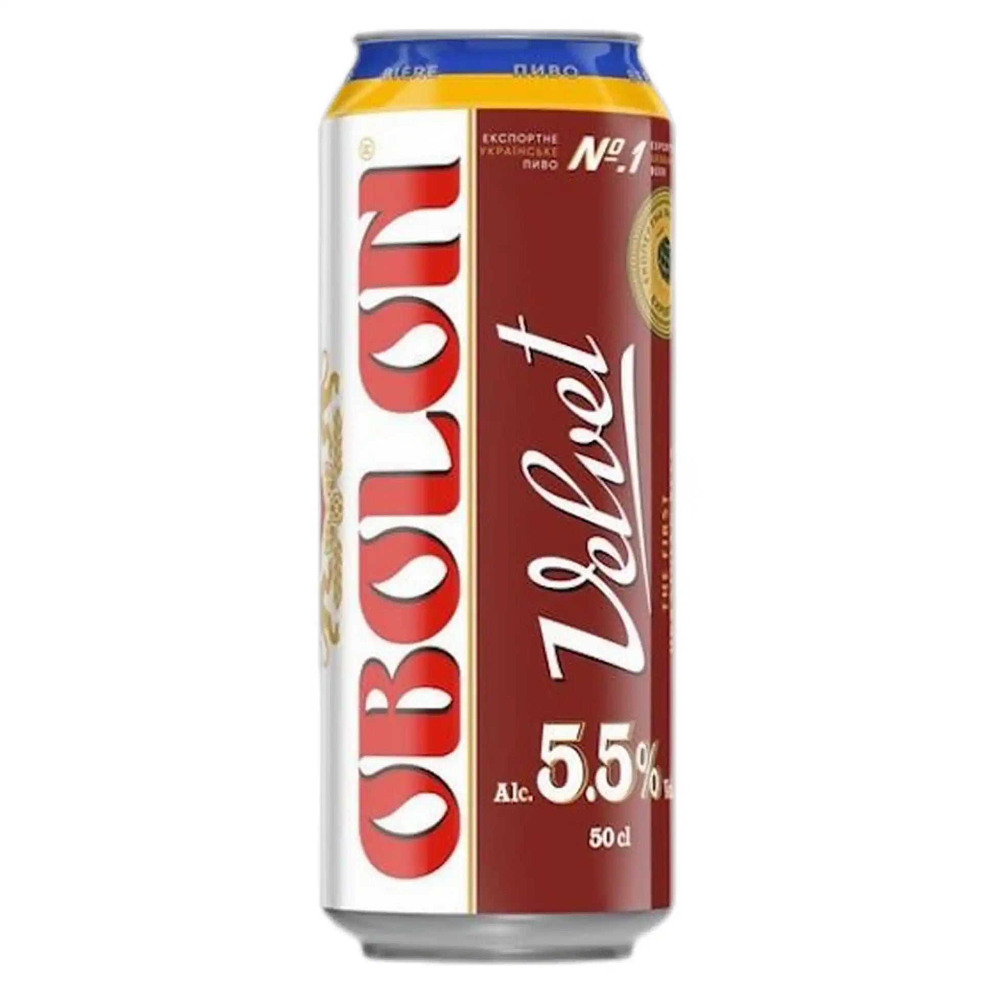 Obolon Velvet tmavé karamelové pivo.webp