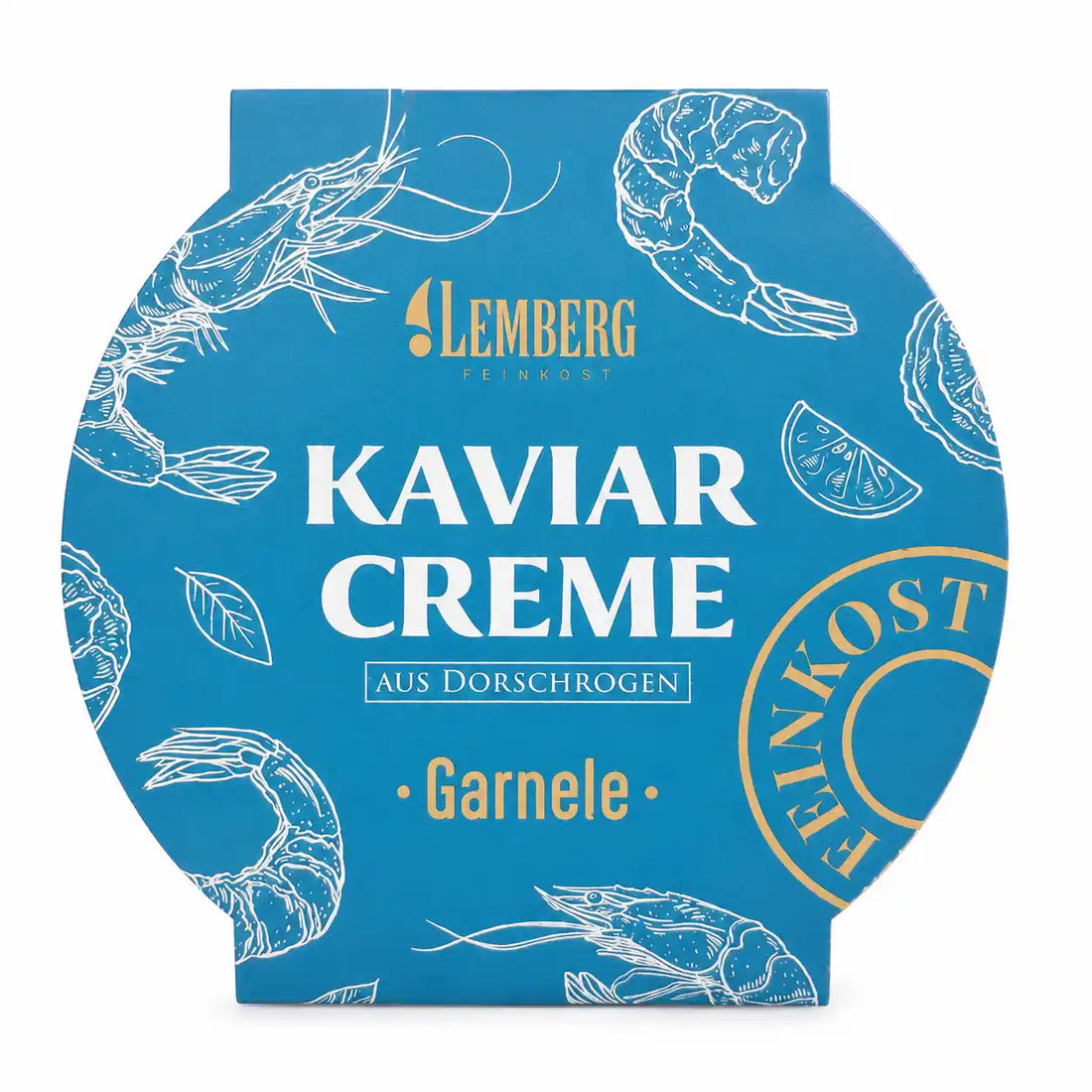 Lemberg „Kaviárový krém s jikrami z tresky a krevetami.webp