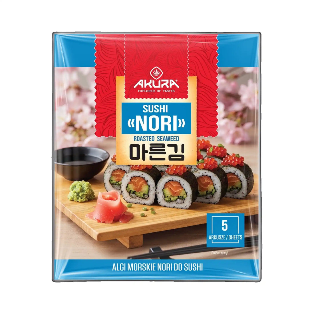 Nori na sushi, 5 listů.webp