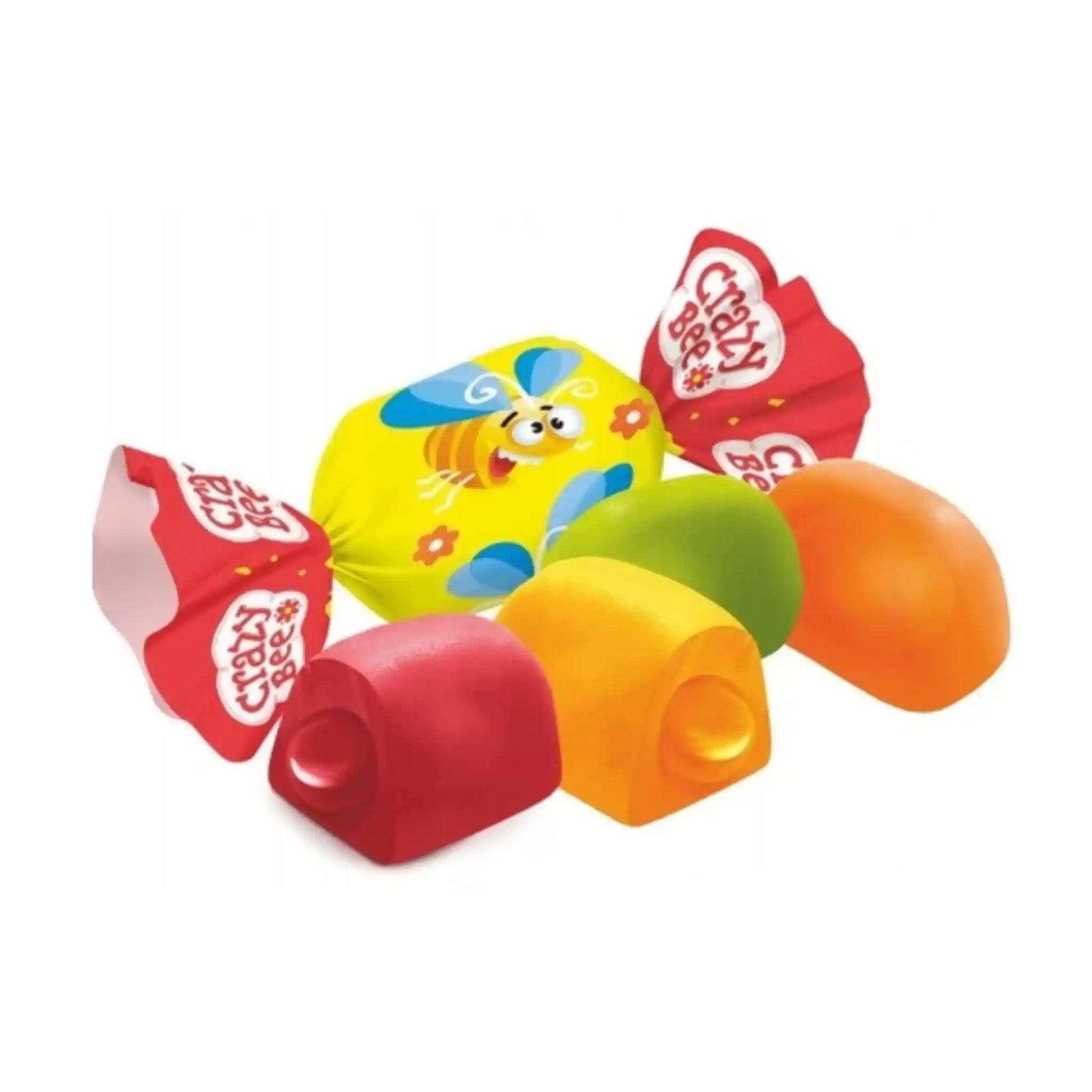 Roshen Zele bonbony Crazy Bee Frutty,  1kg9kg baleni.webp