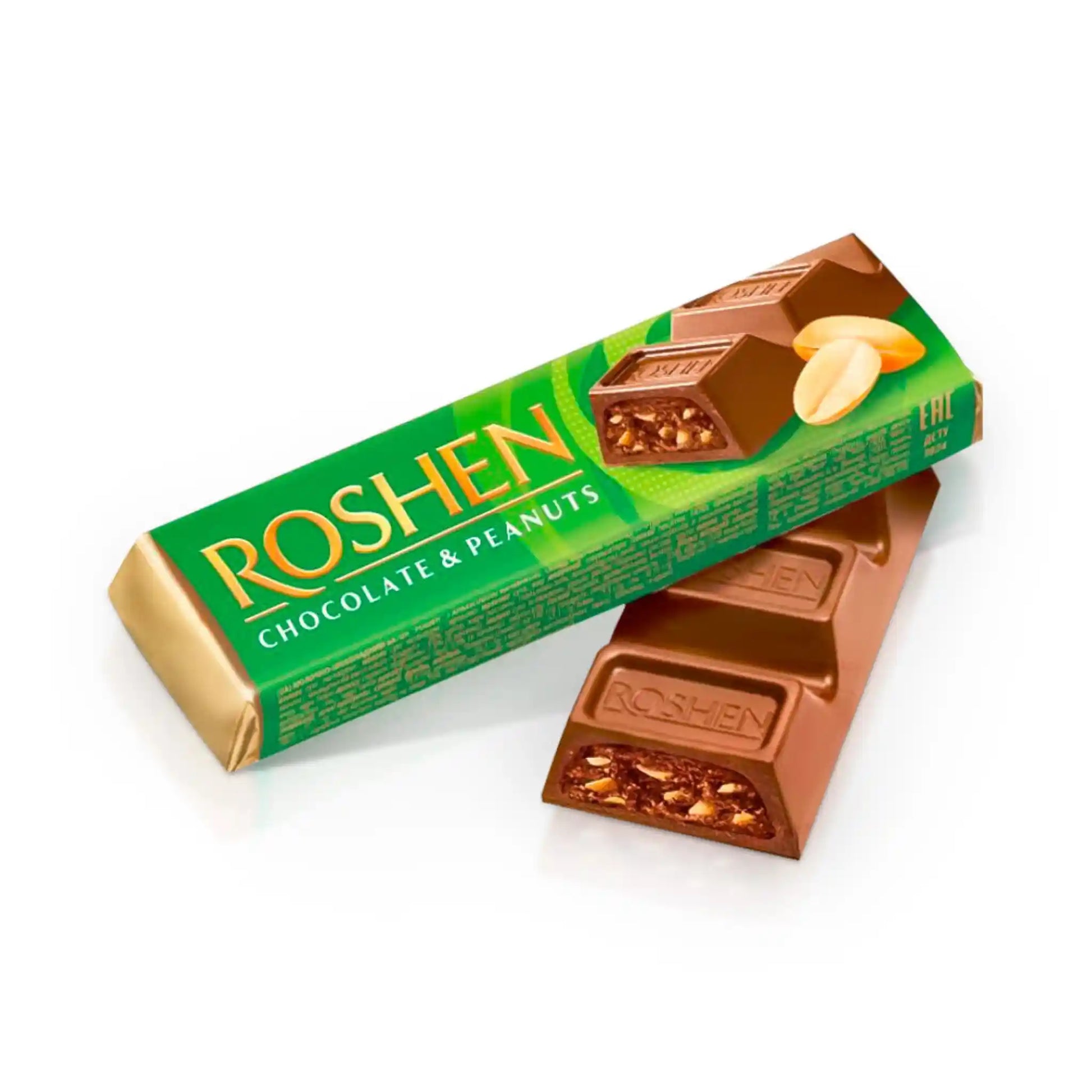 Roshen Cokoladova tycinka s arasidovou naplni, 38g  30ks.webp